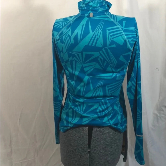 Nike Running long sleeved geometric print shirt S - Picture 4 of 6